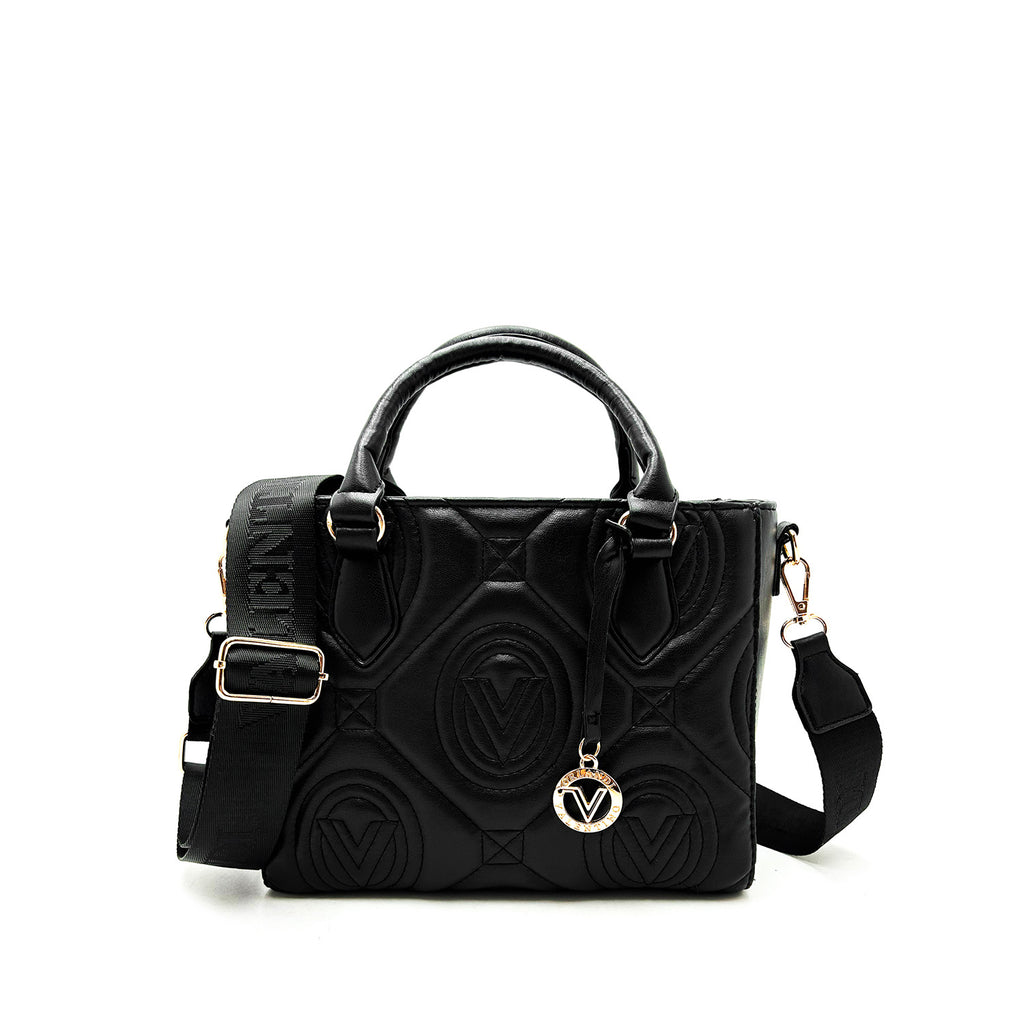 Small Valentino Orland Quilted Top Handle Bag with Crossbody