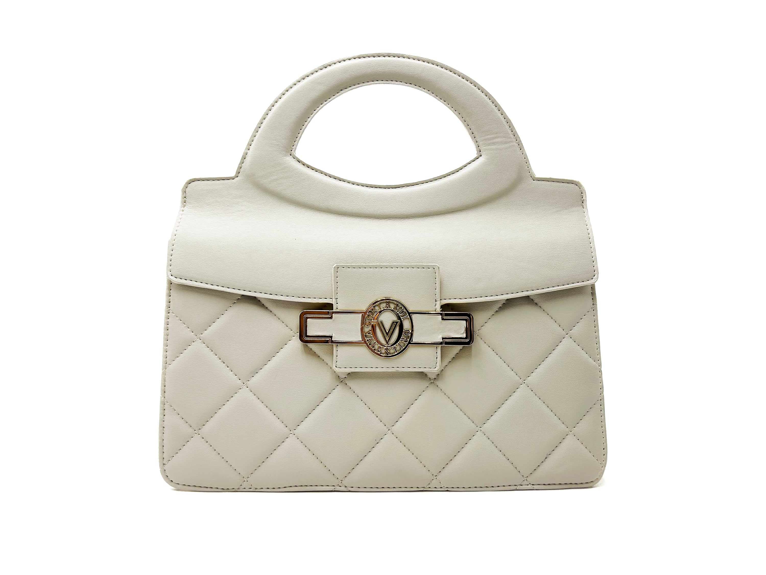 Top Handle "V" Lock Hand Bag
