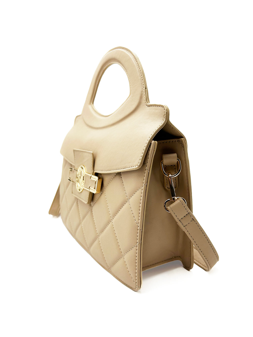 Top Handle "V" Lock Hand Bag
