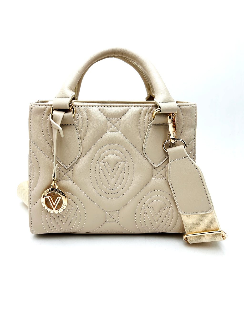 Quilted Top Handle Bag