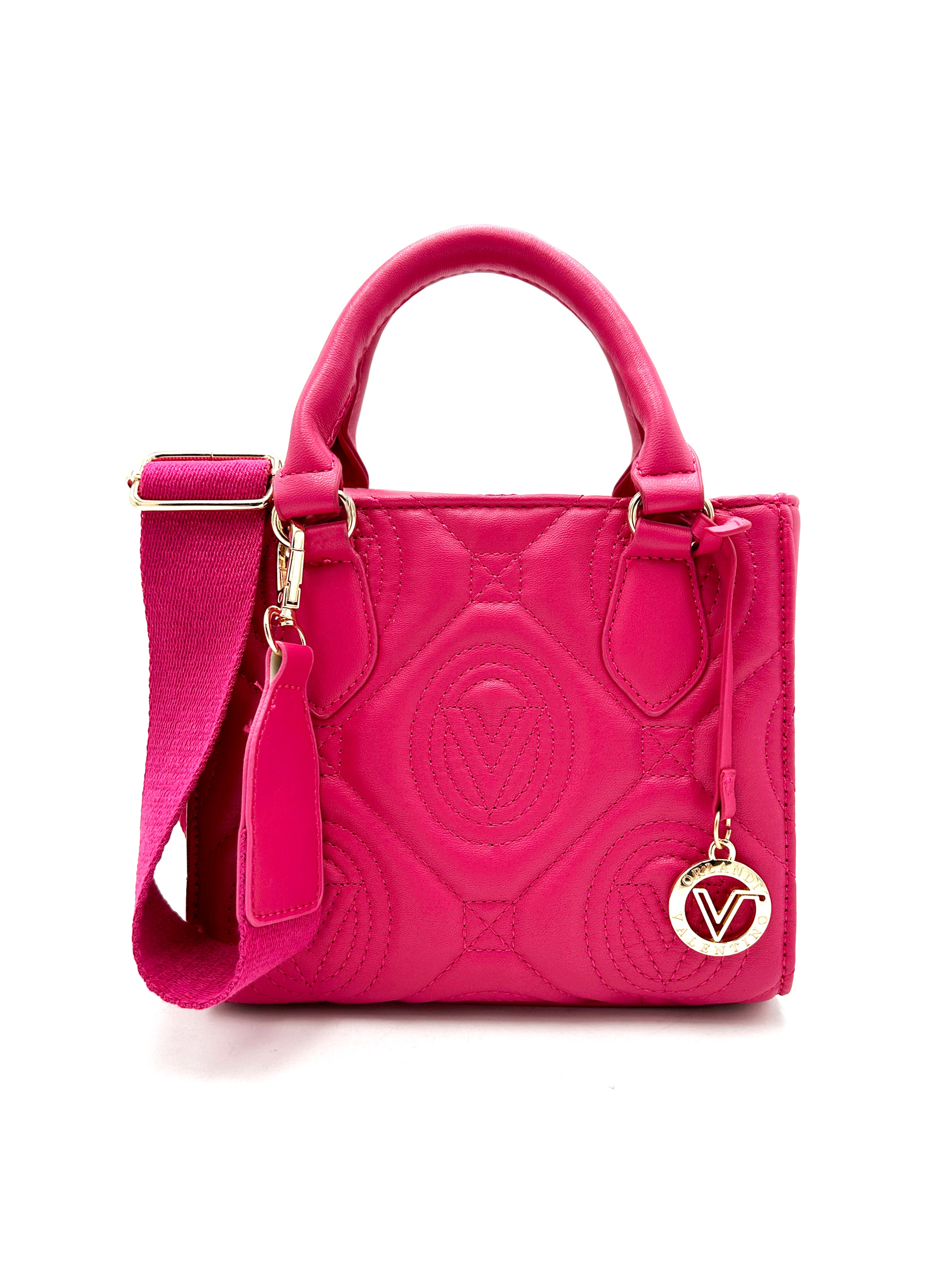 Quilted Top Handle Bag