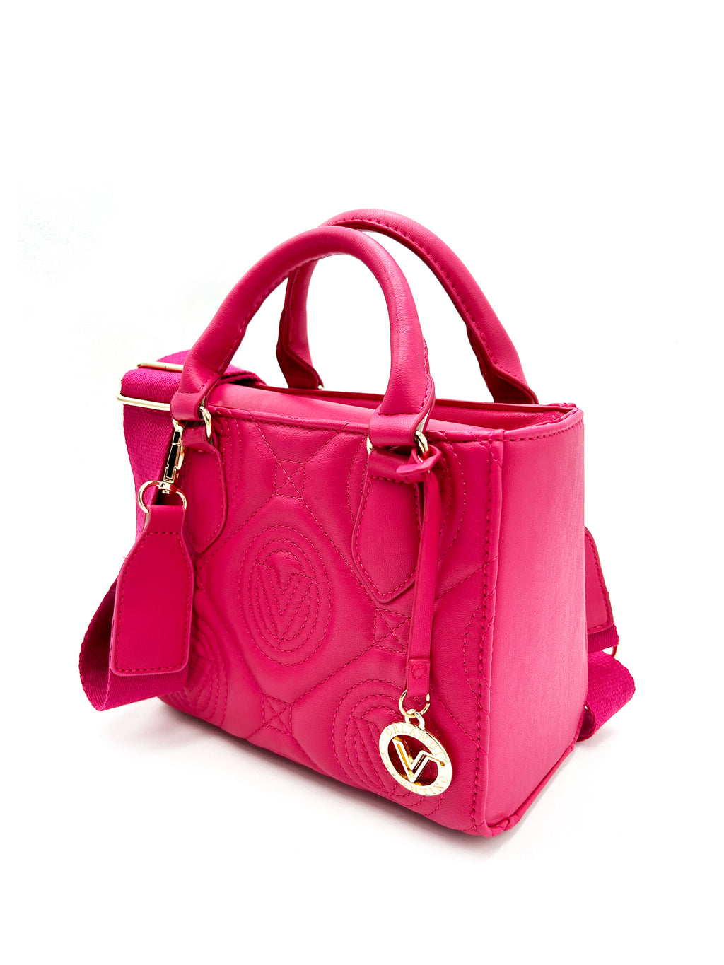 Quilted Top Handle Bag