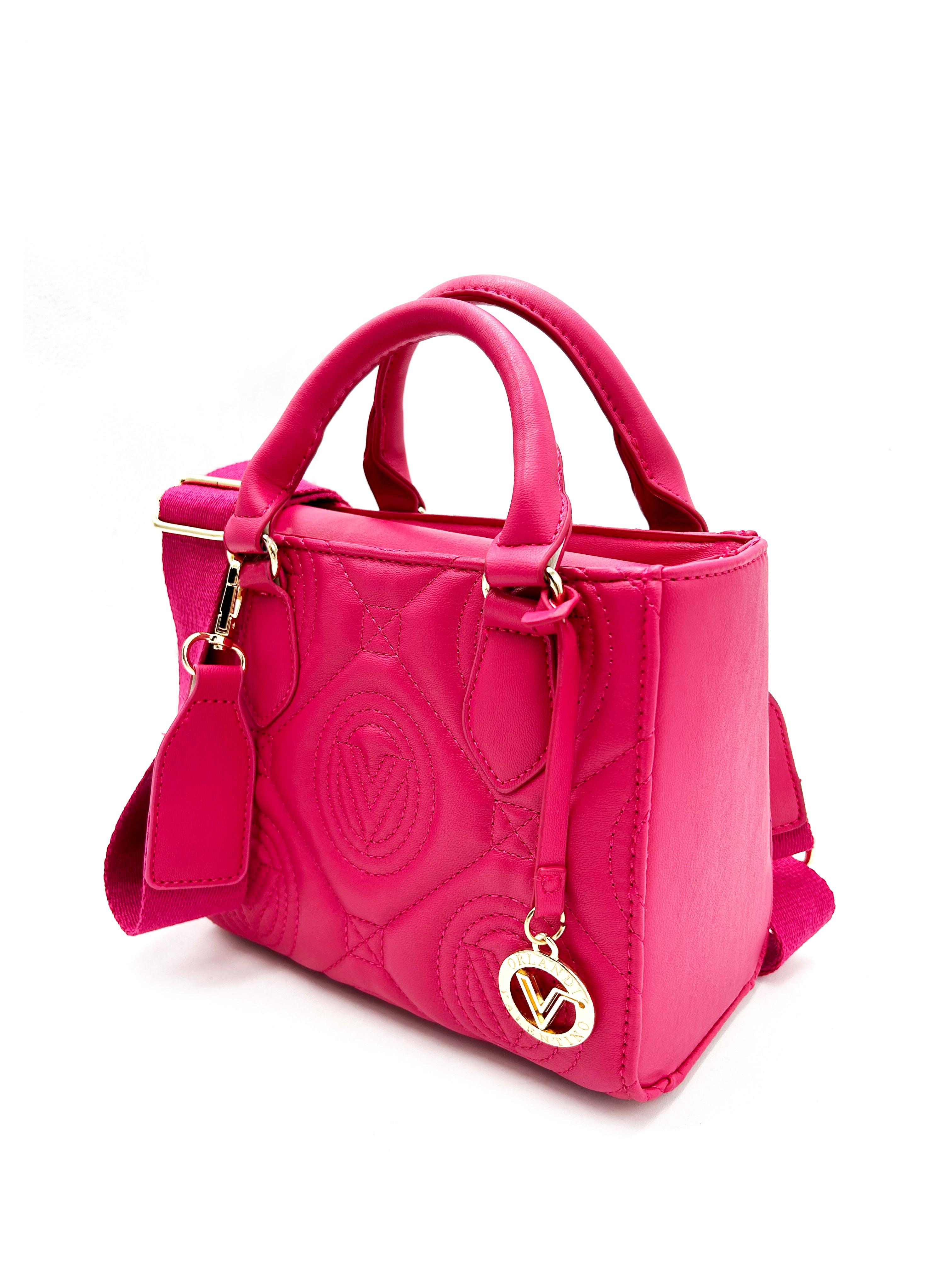 Quilted Top Handle Bag