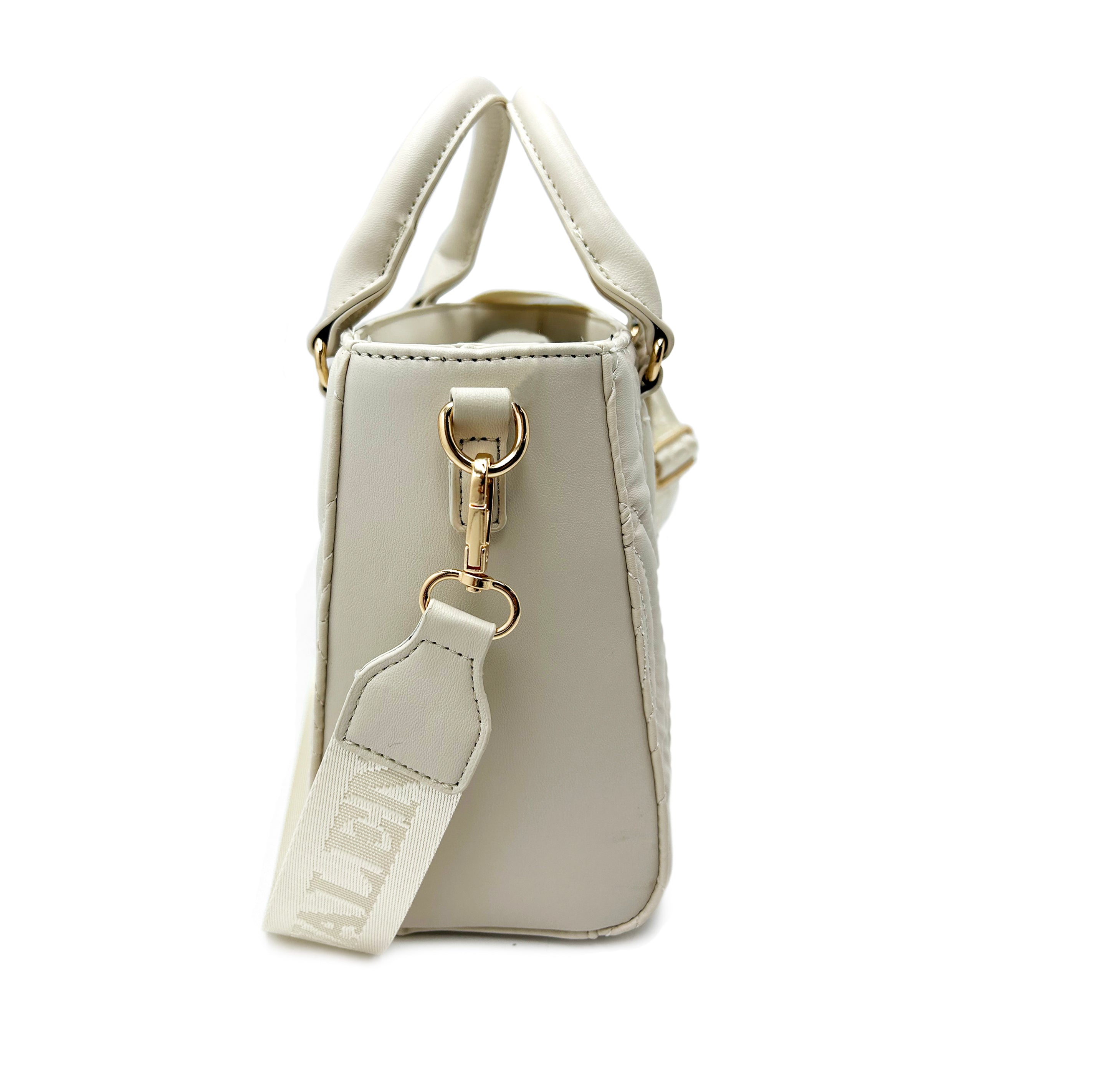 Large Valentino Orland Quilted Top Handle Bag with Crossbody
