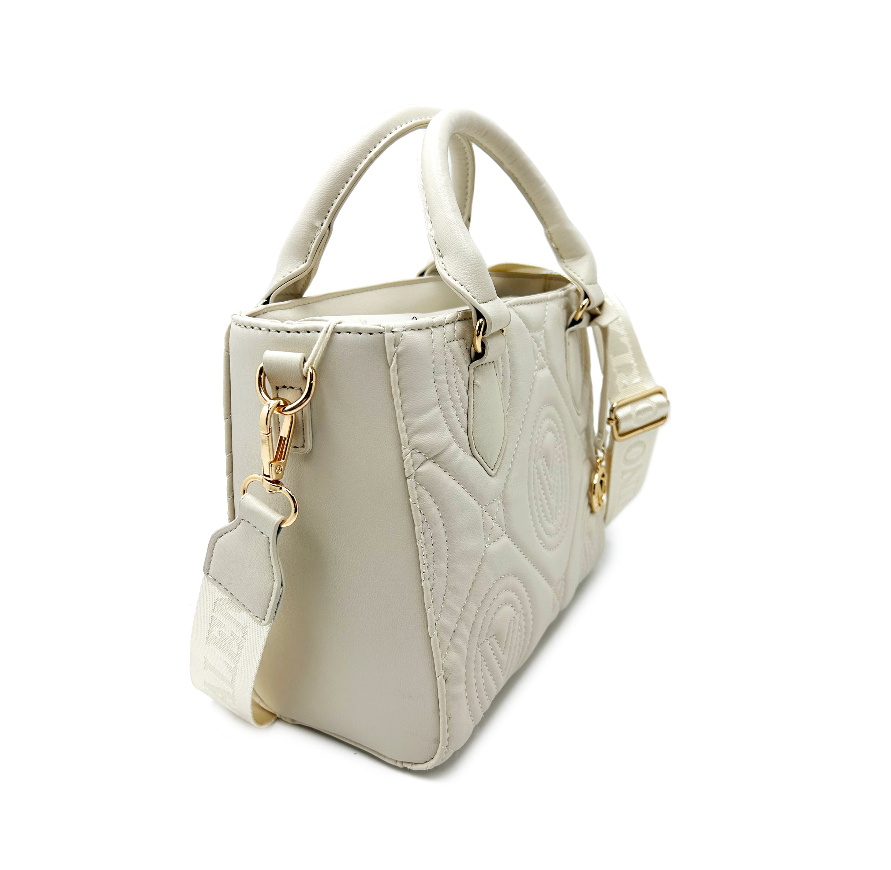 Large Valentino Orland Quilted Top Handle Bag with Crossbody