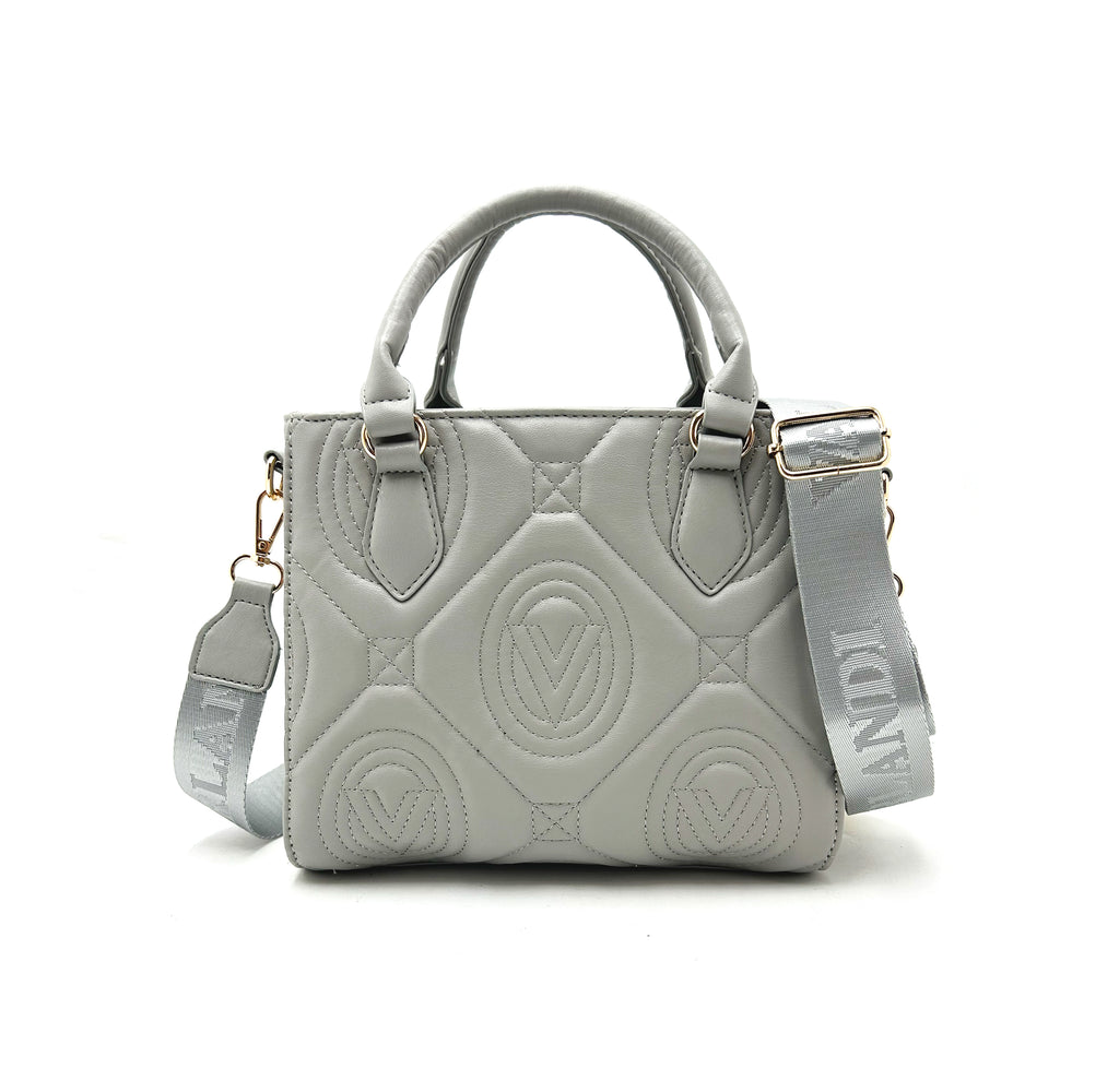 Large Valentino Orland Quilted Top Handle Bag with Crossbody