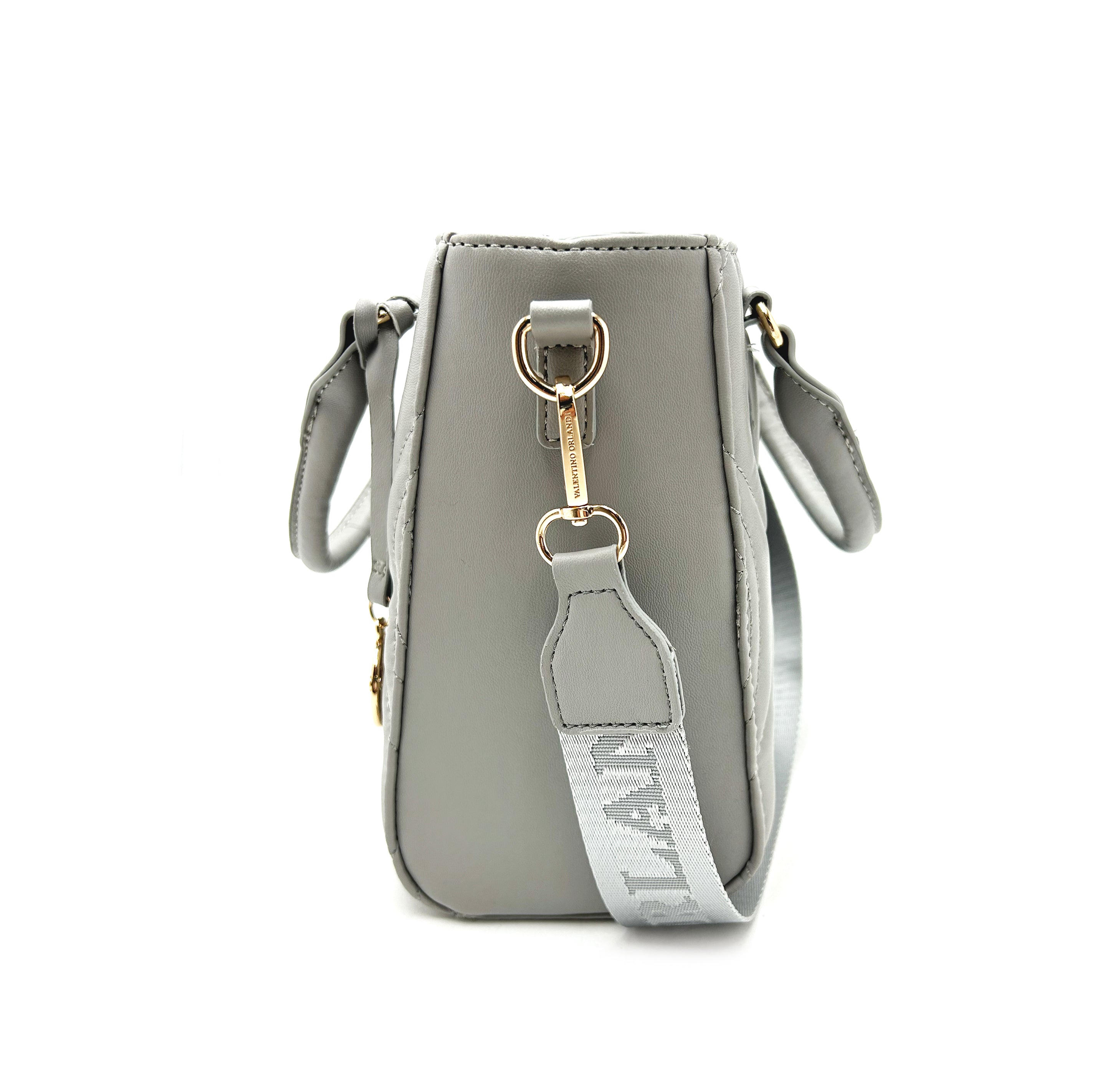 Large Valentino Orland Quilted Top Handle Bag with Crossbody