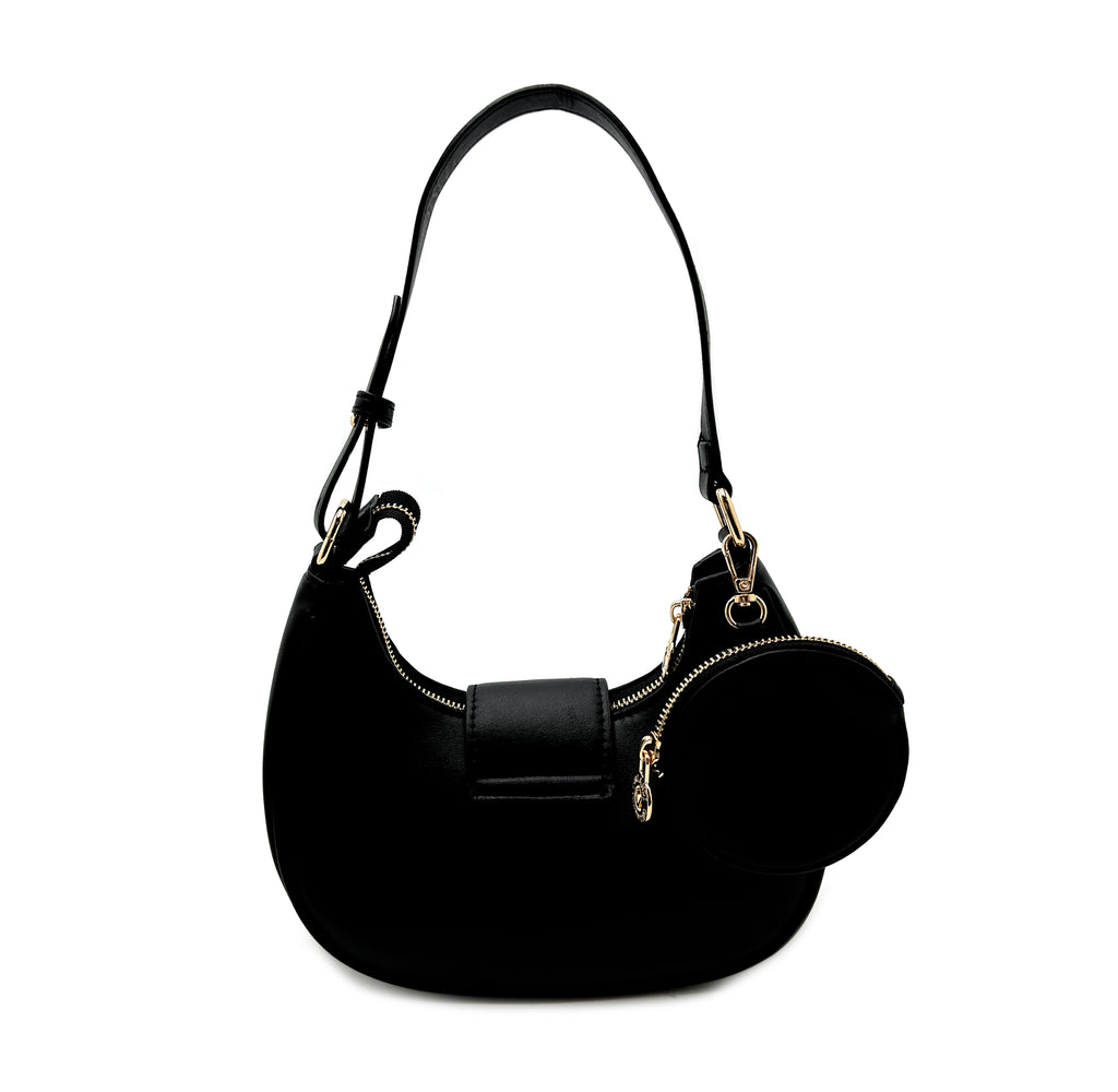 Crescent Top Handle Shoulder Bag