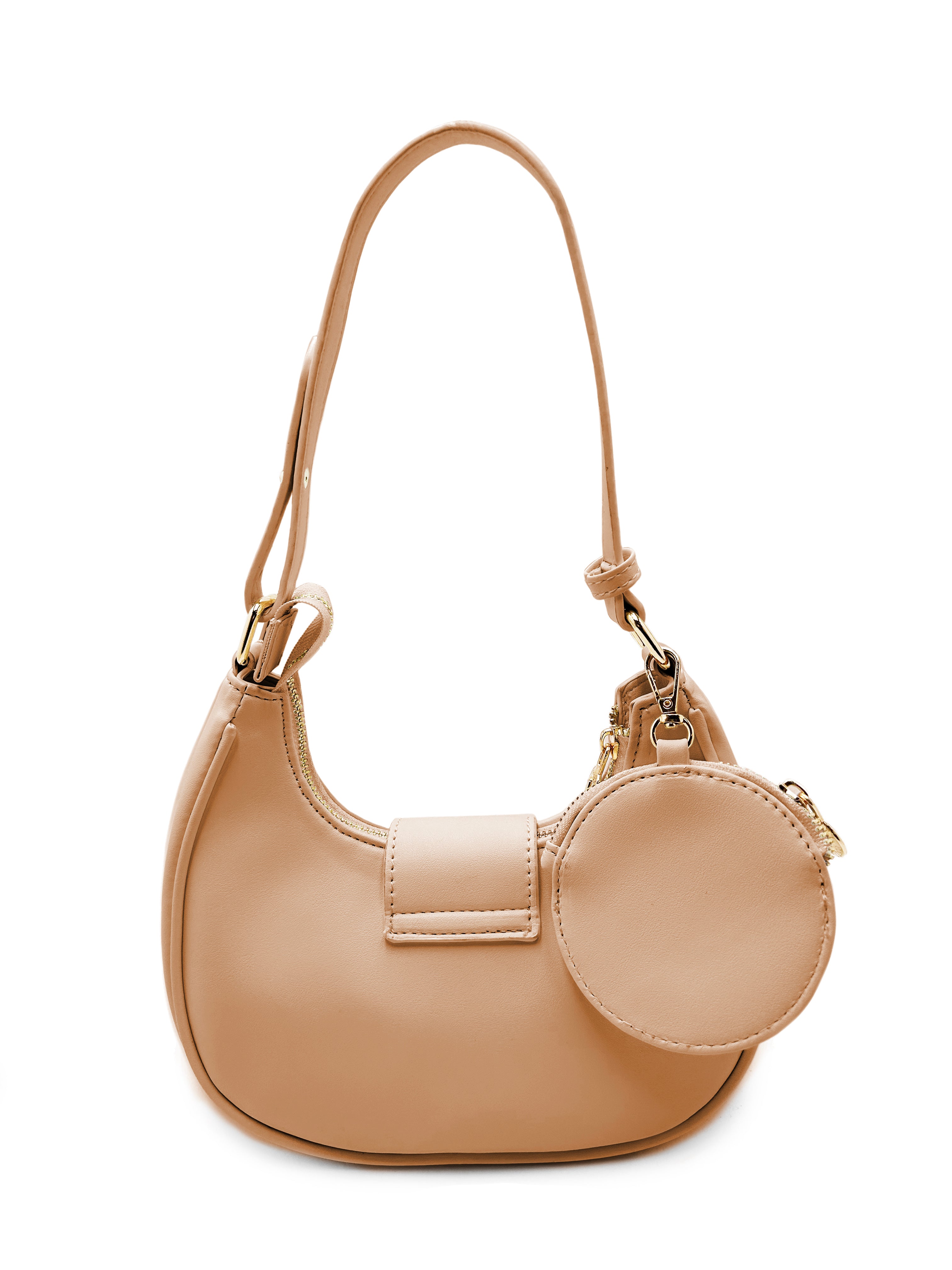 Crescent Top Handle Shoulder Bag