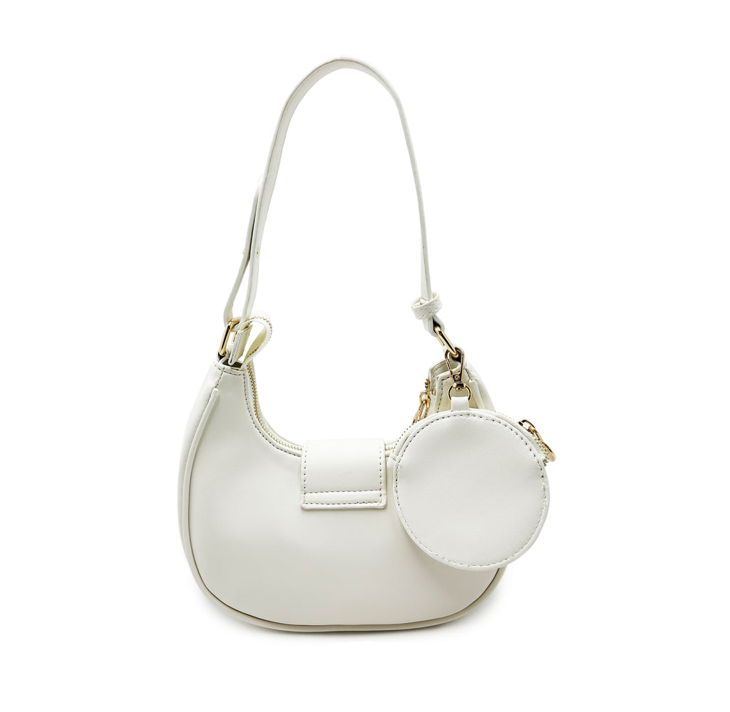 Crescent Top Handle Shoulder Bag