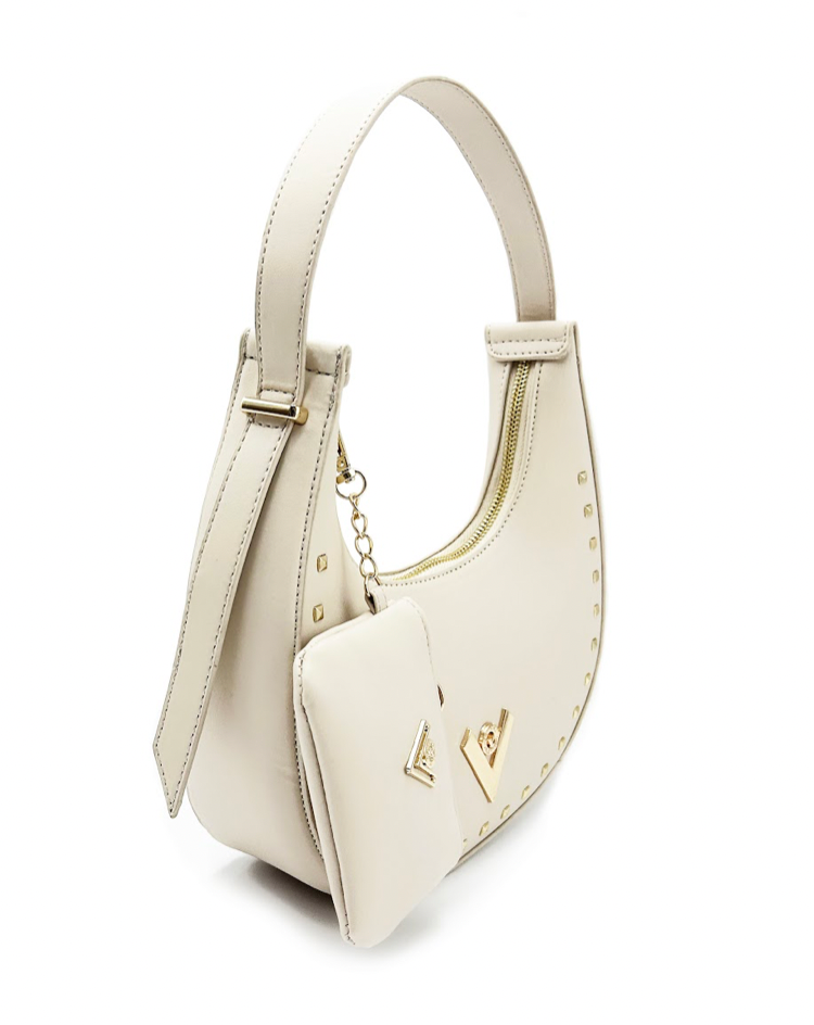 Valentino Orlandi Crescent Shoulder Bag