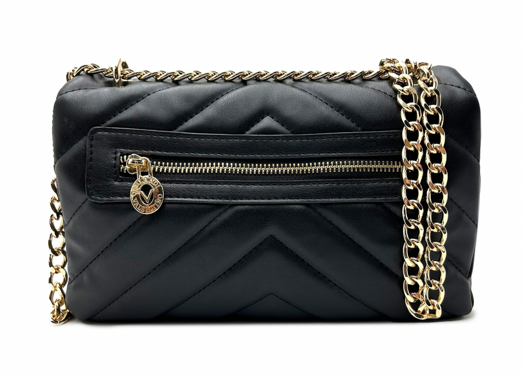 Valentino Orlandi Crossbody Bag w/ Gold Chain
