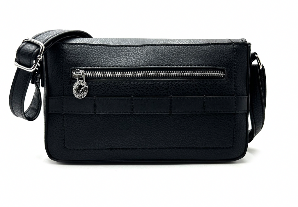 Valentino Orlandi Crossbody Bag w/ Gunmetal
