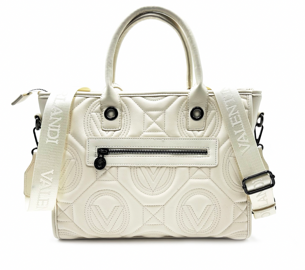 Valentino Orlandi Large Quilted Tote Bag