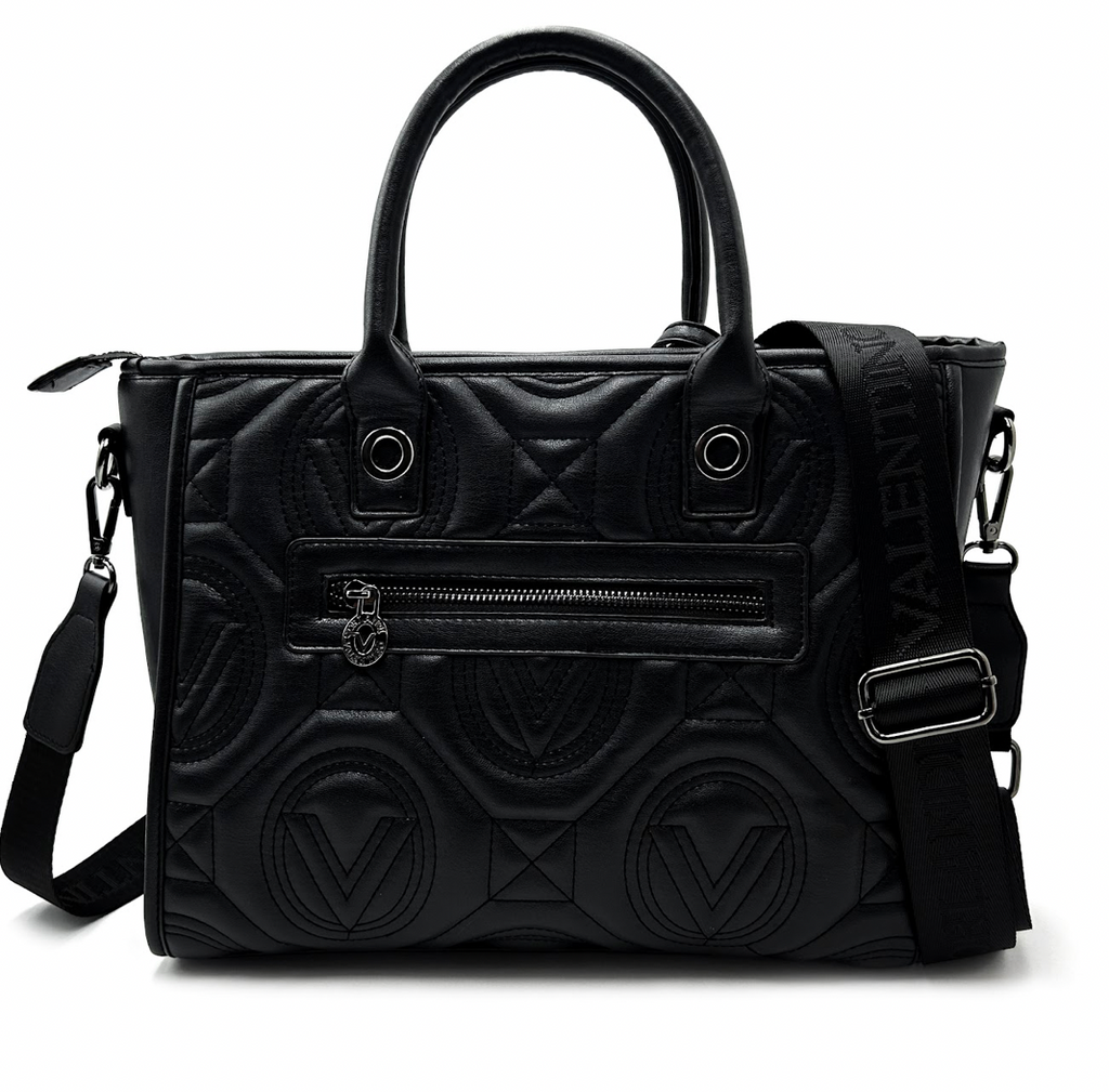 Valentino Orlandi Large Quilted Tote Bag