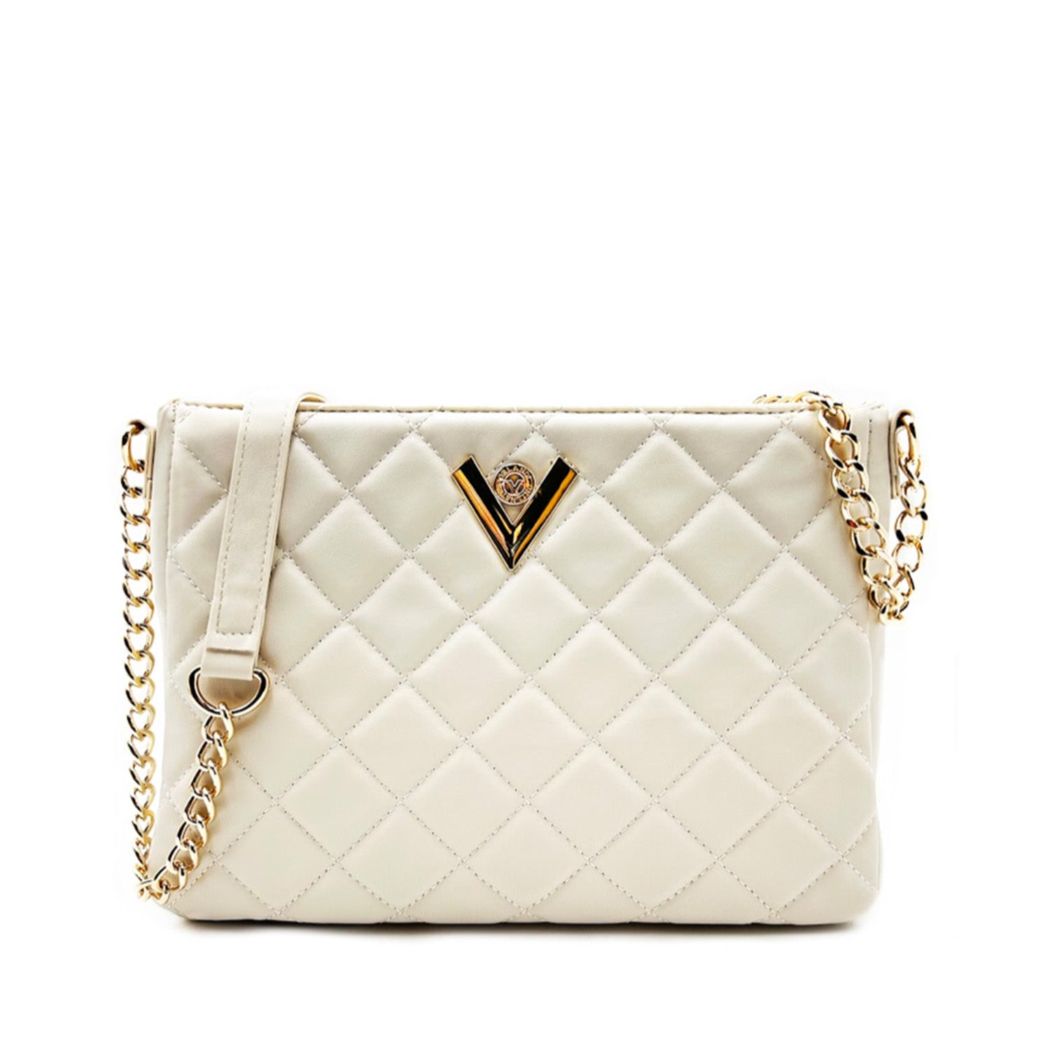 Valentino Orlandi Quilted Crossbody Bag