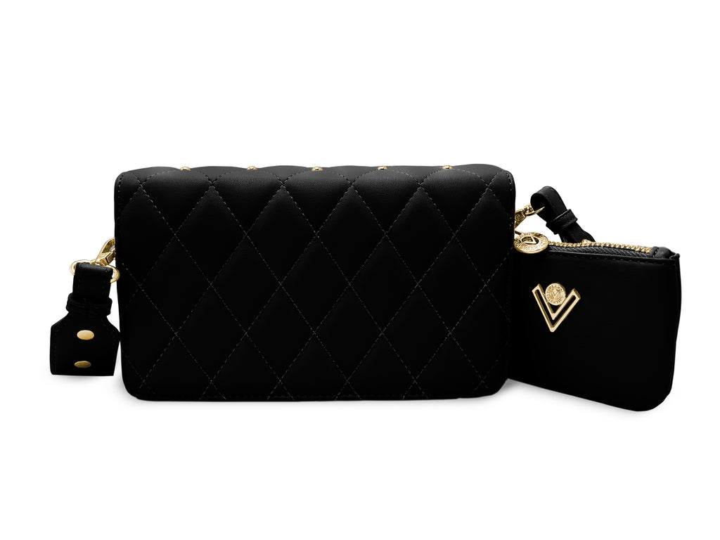 Valentino Orlandi Gold Metal Studded Crossbody