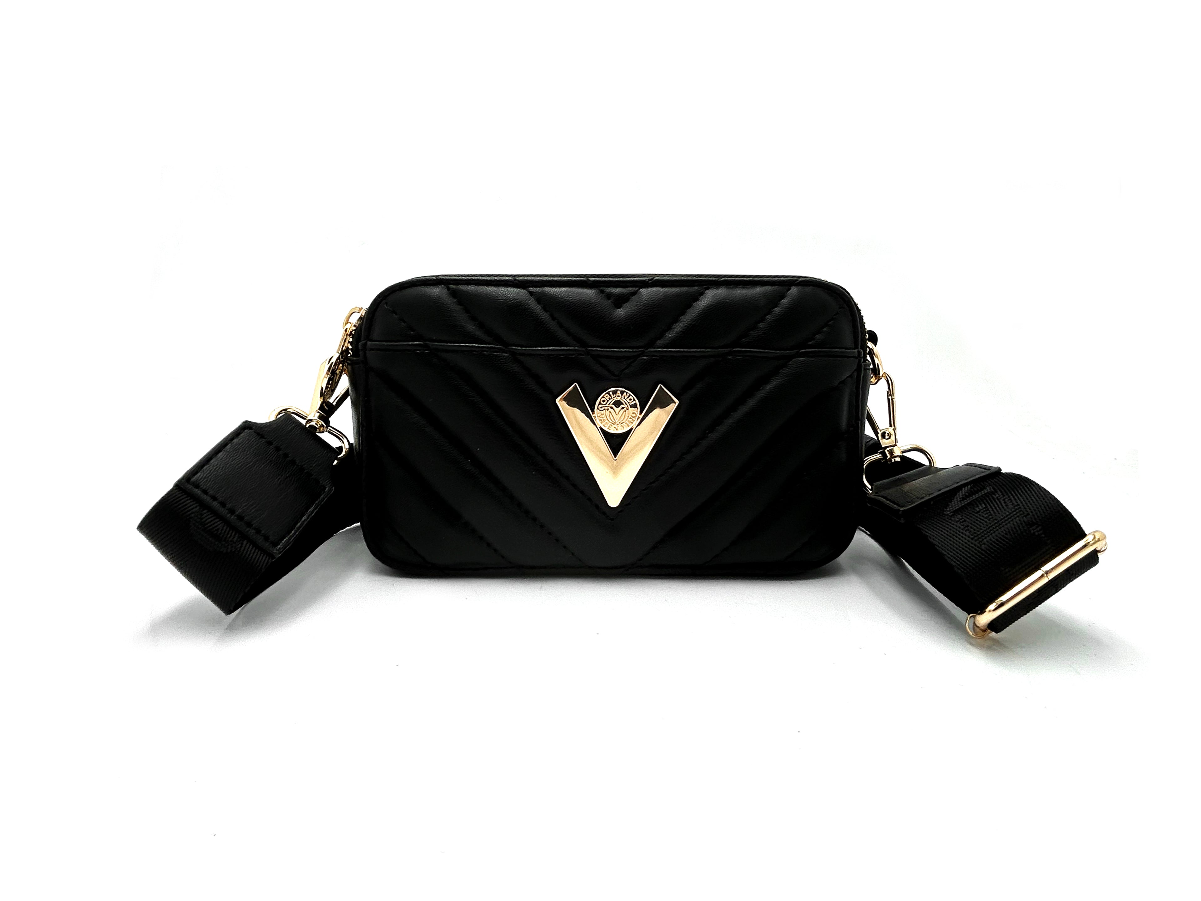 Quilted Camera Bag with Hardware