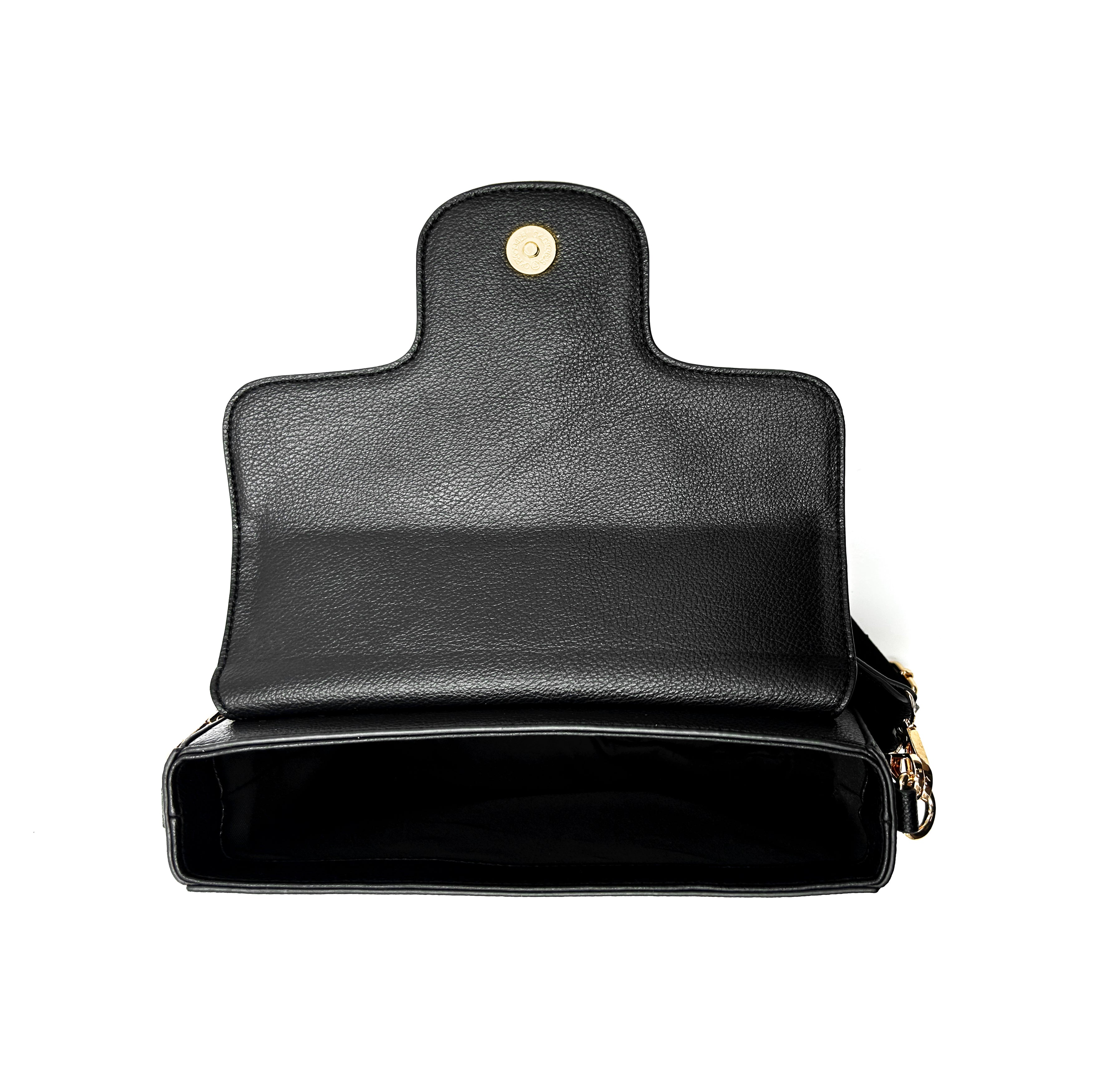 East West Handbag with Gold Hardware