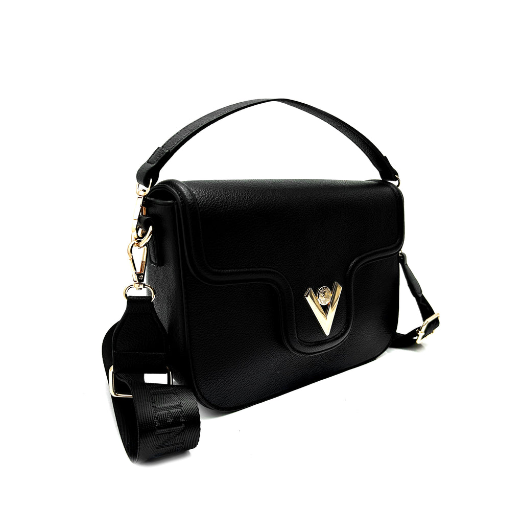 East West Handbag with Gold Hardware