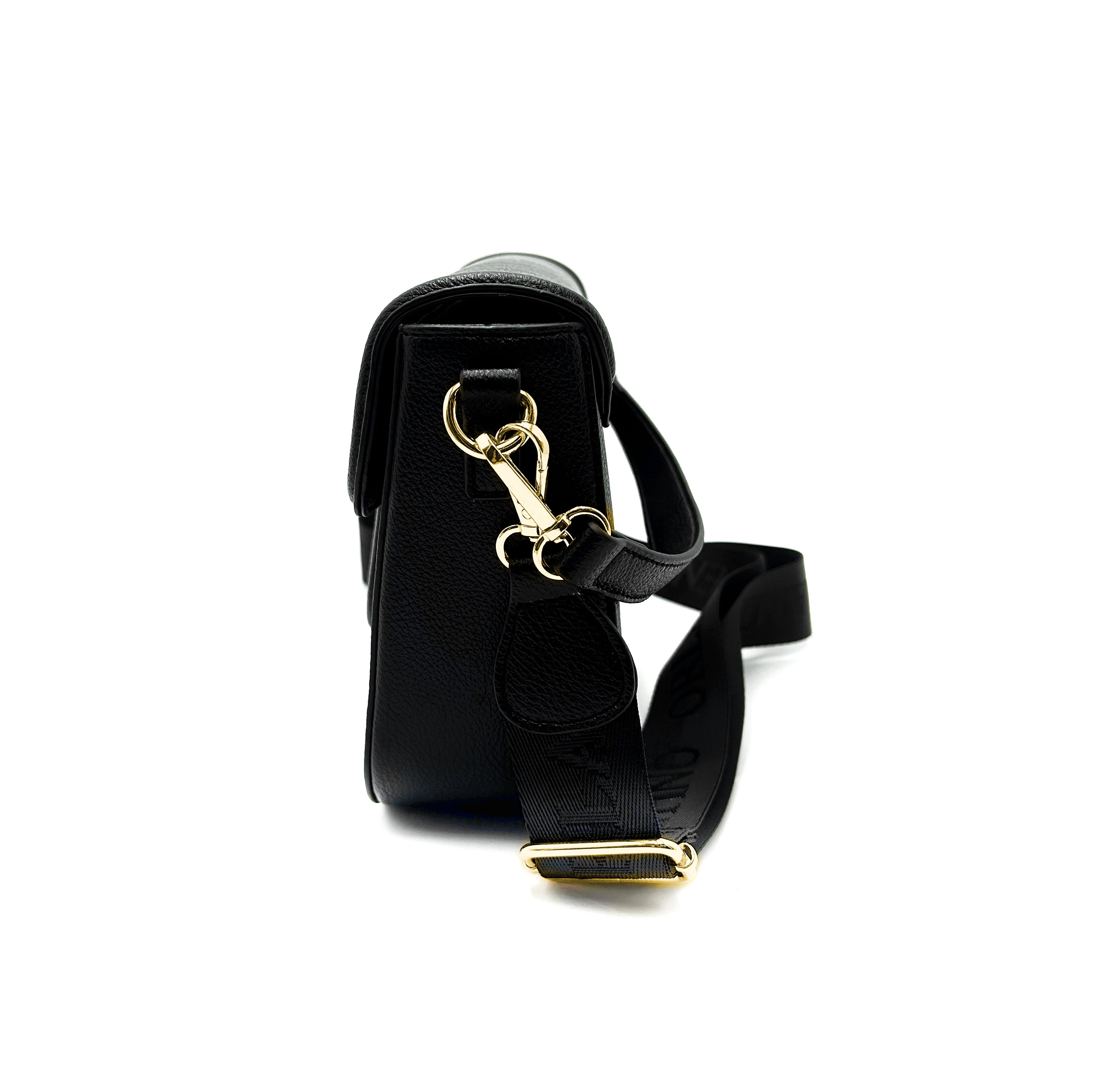 East West Handbag with Gold Hardware