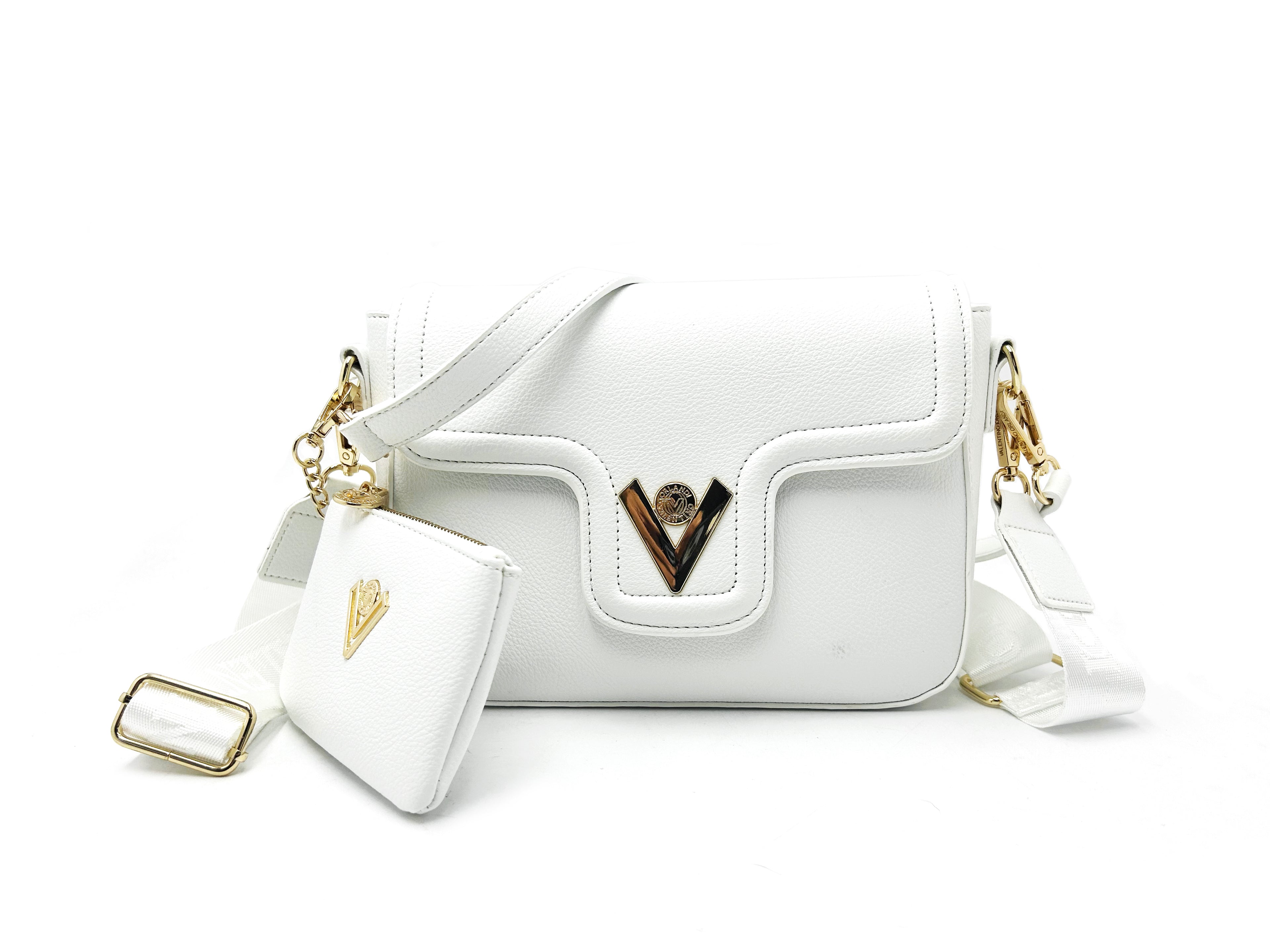 East West Handbag with Gold Hardware
