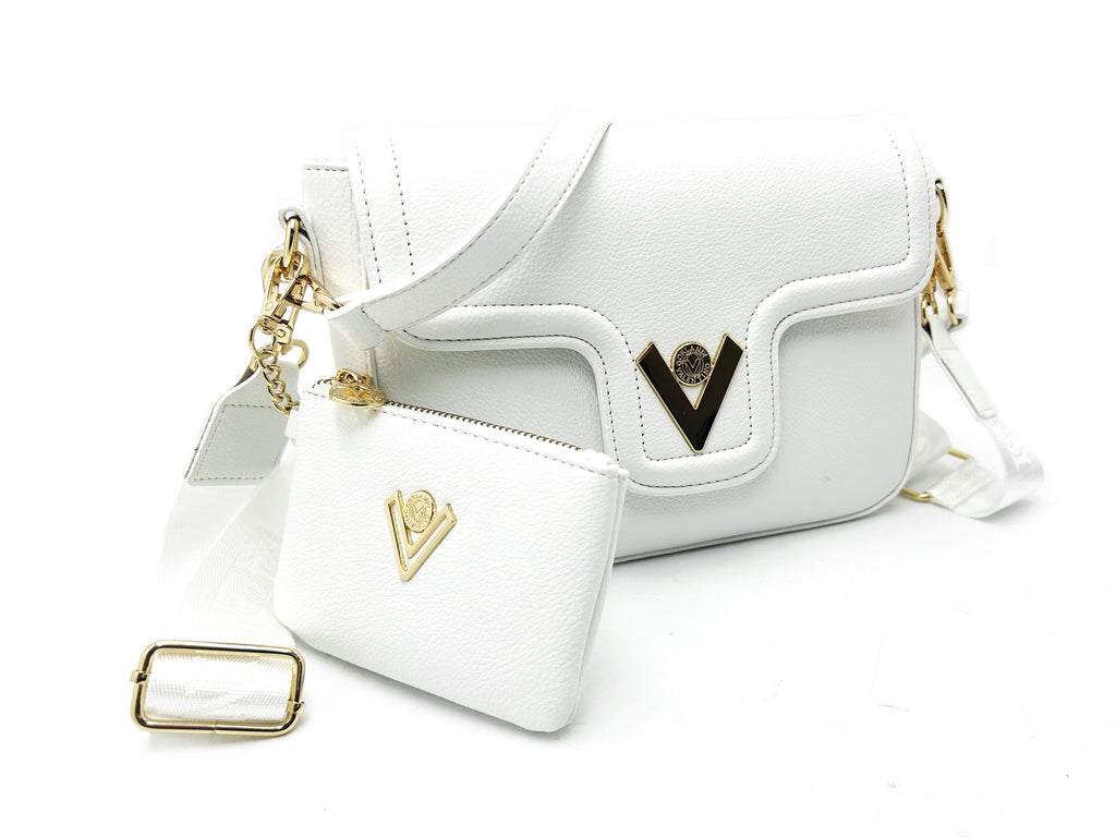 East West Handbag with Gold Hardware