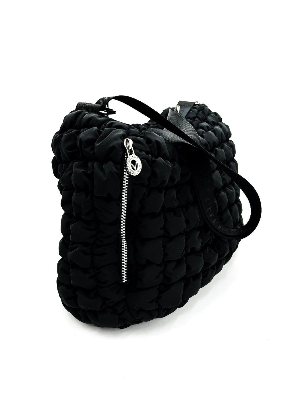 Large Puffy Quilted Crossbody Bag