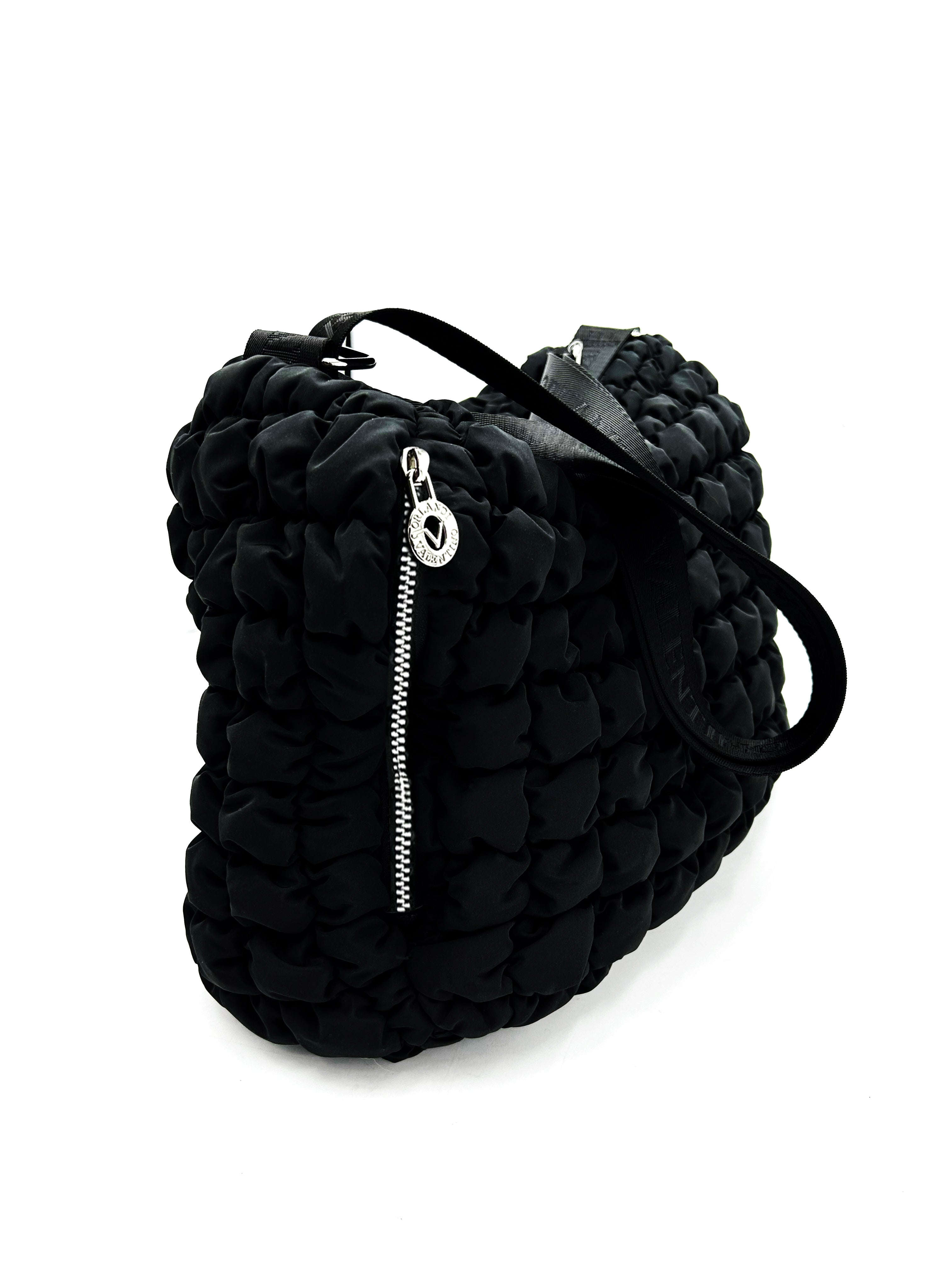 Large Puffy Quilted Crossbody Bag
