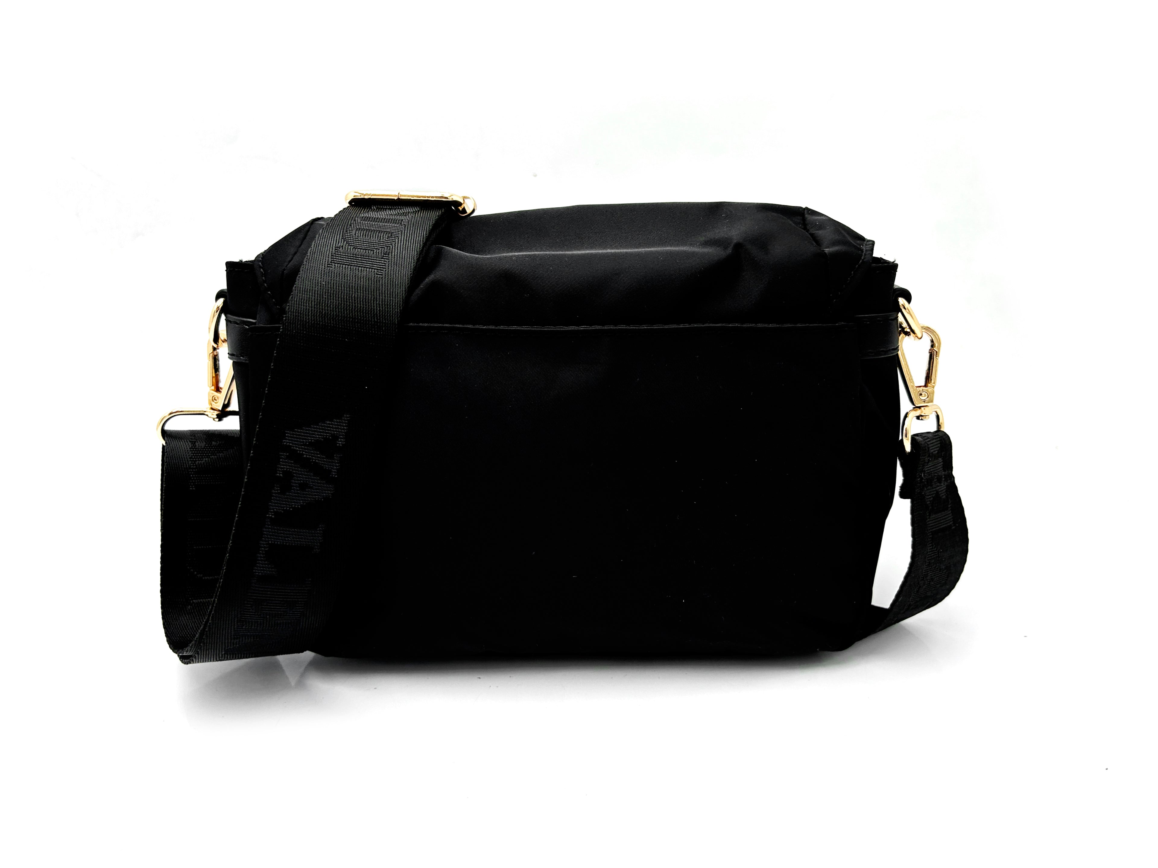 VO Front Logo Flap Strap Crossbody