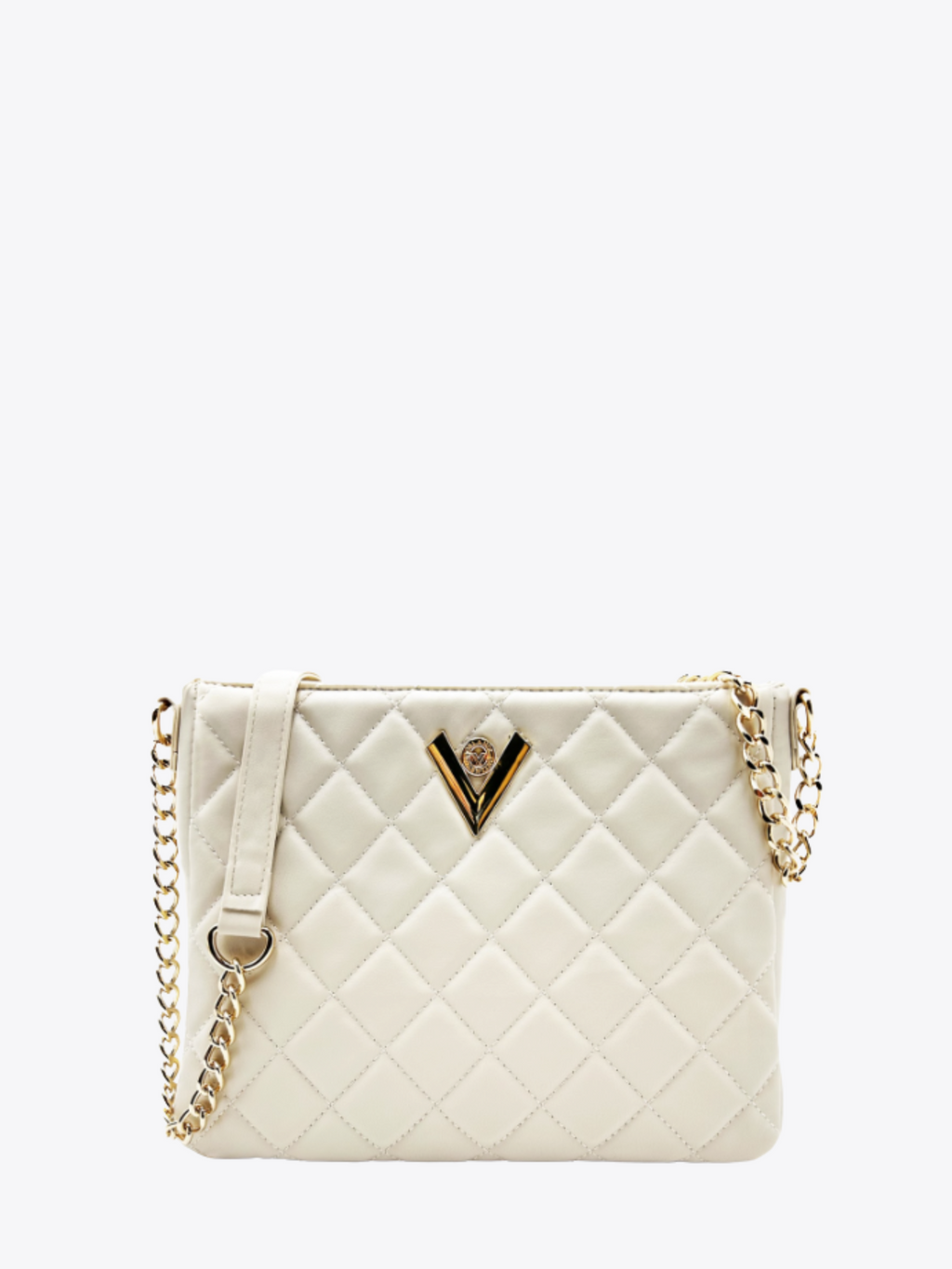 Valentino Orlandi Quilted Crossbody Bag