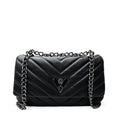 Valentino Orlandi Crossbody Bag w/ Silver Chain