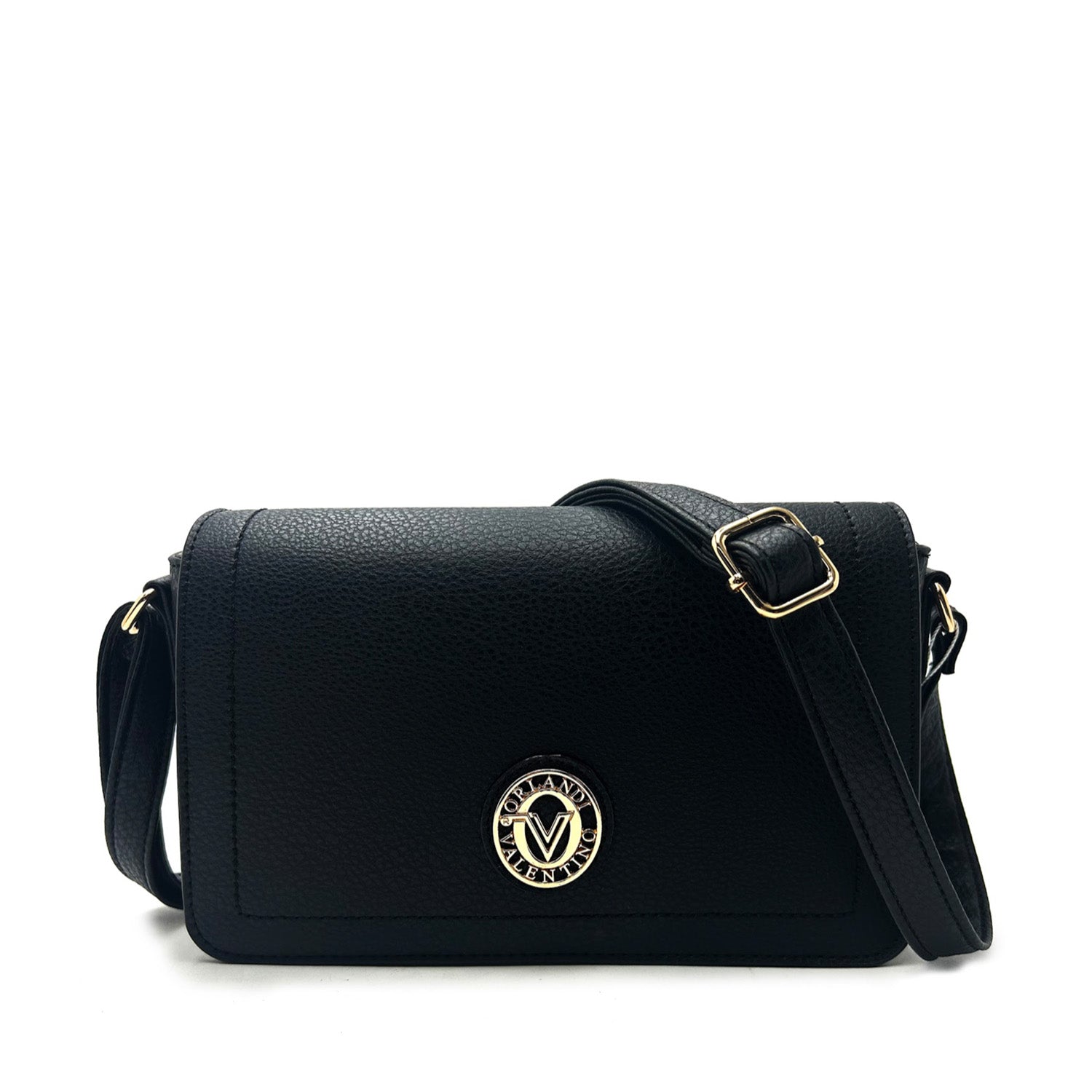 Valentino Orlandi Crossbody Bag W/ Gold Hardware