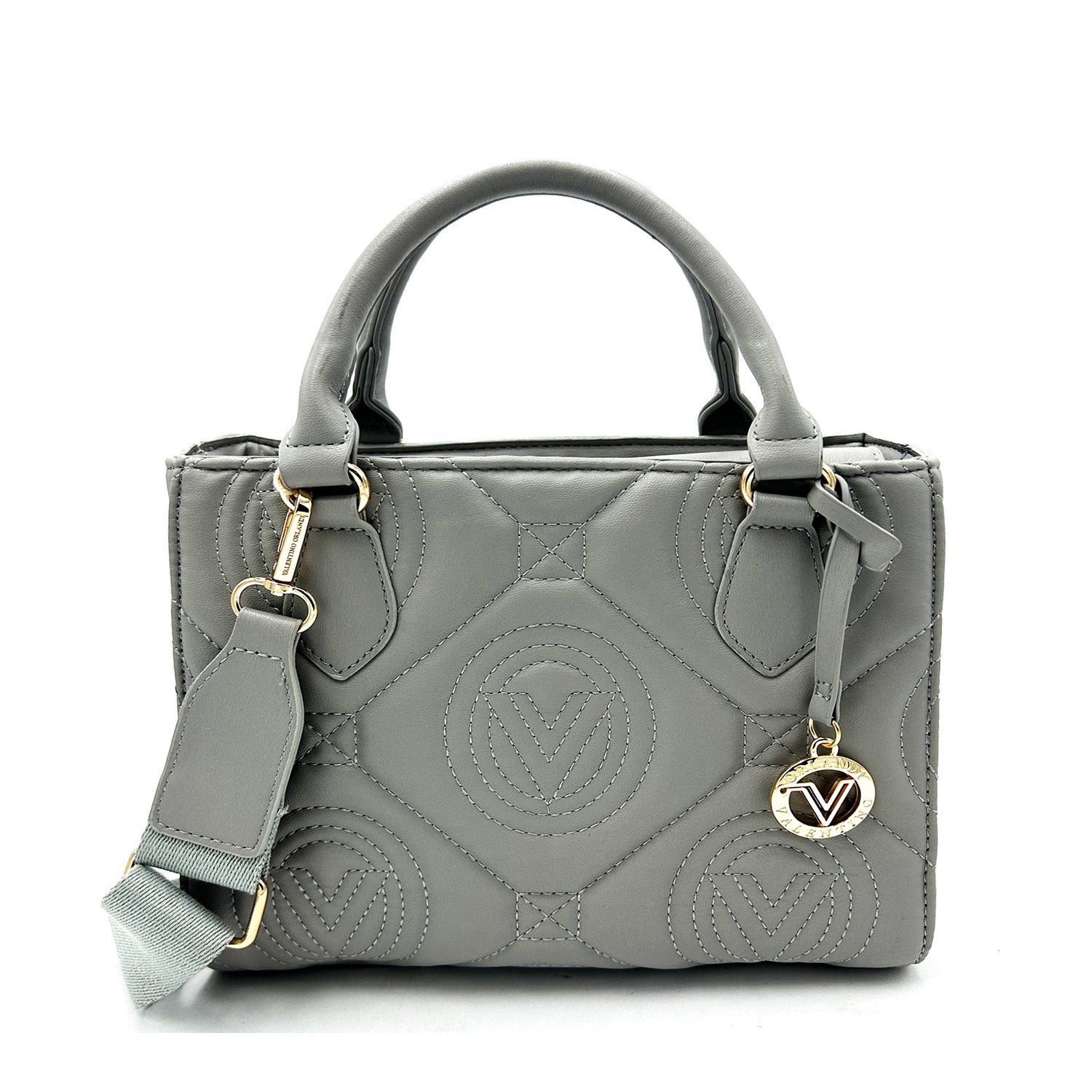 Quilted Top Handle Bag