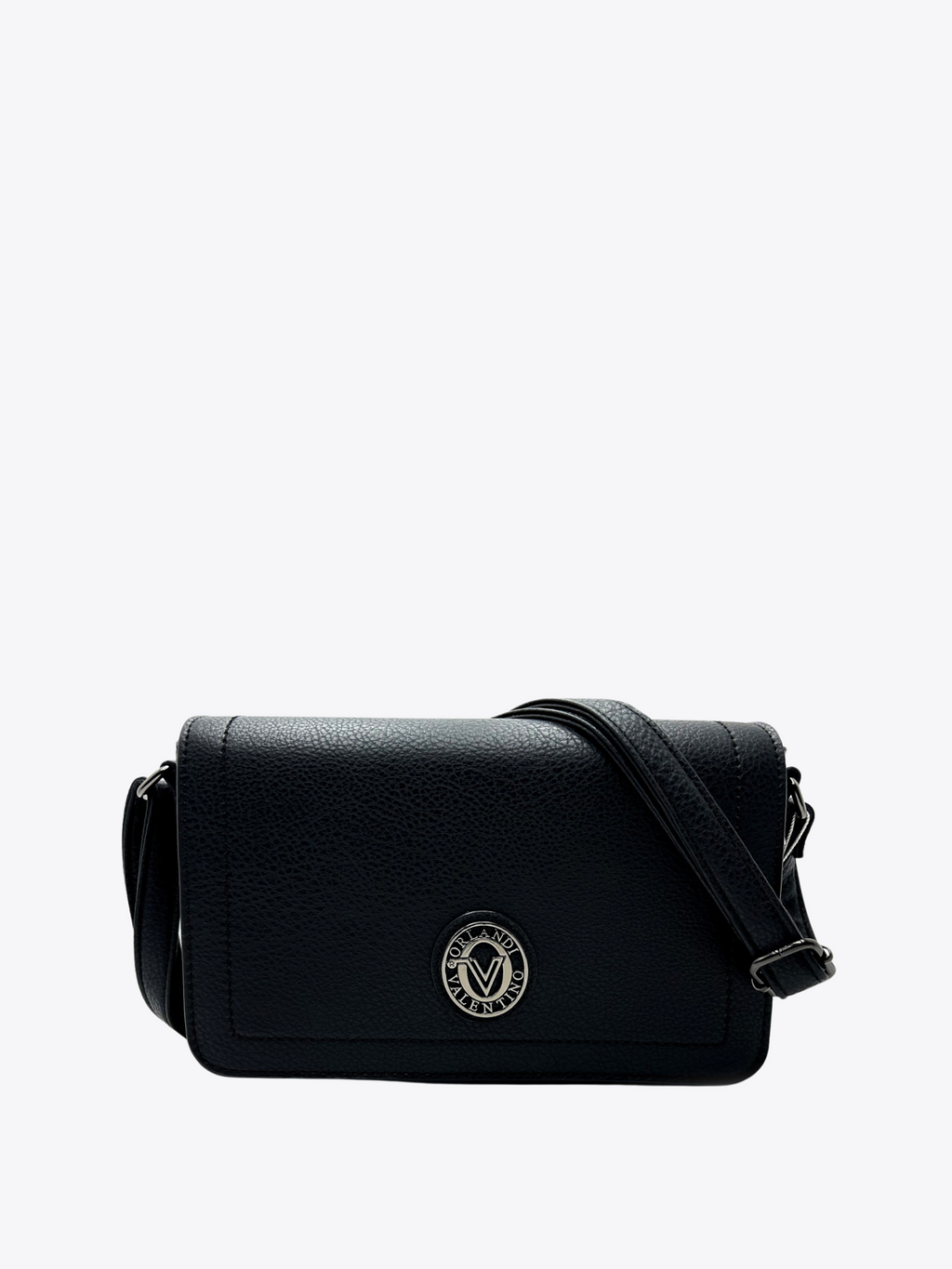 Valentino Orlandi Crossbody Bag w/ Gunmetal