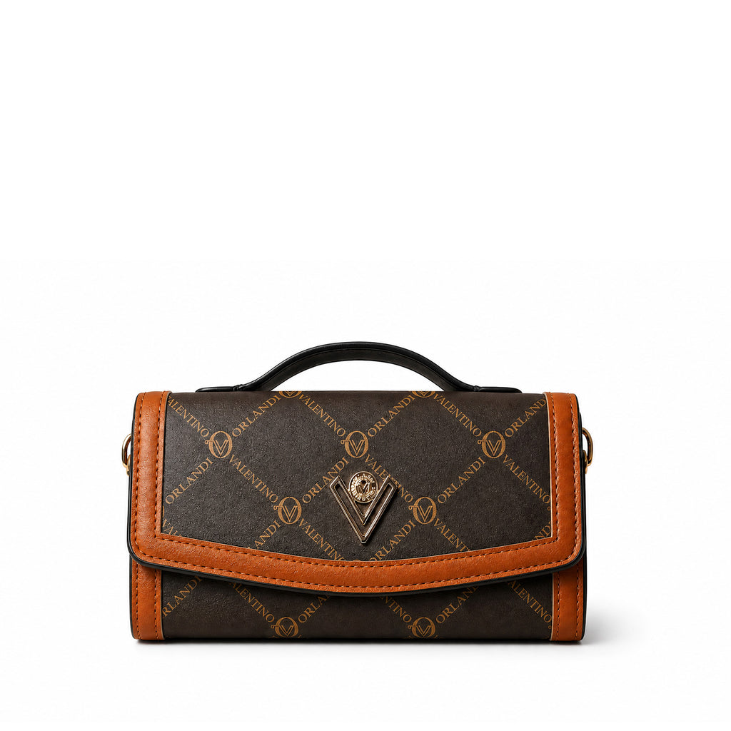 Status Print Cross Body with Top Handel