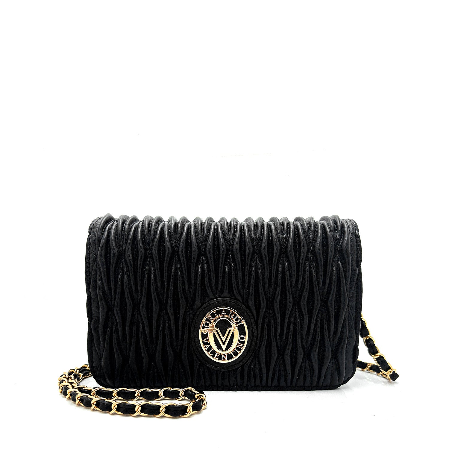 Valentino Orlandi Small Wavy Crossbody Bag